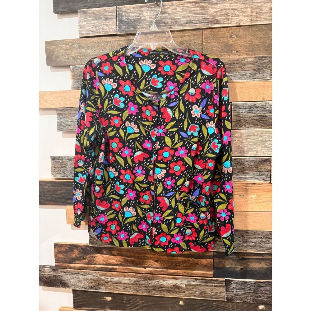 Gudrun Sjoden top blouse sz L